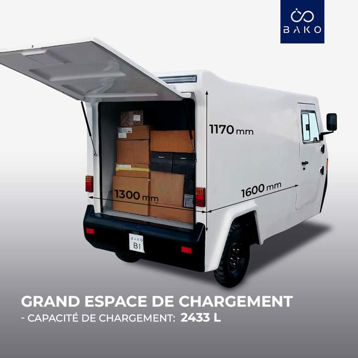 Bako B1 espace chargement