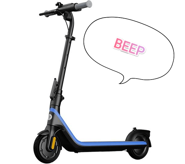 ma trottinette ninebot bip et n'avance plus