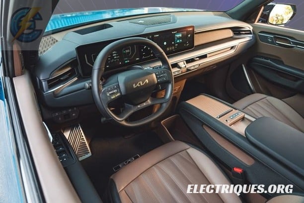 kia ev9 intérieur