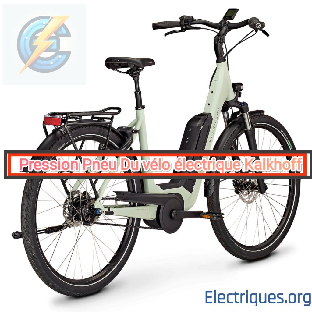 pression pneu vélo électrique kalkhoff