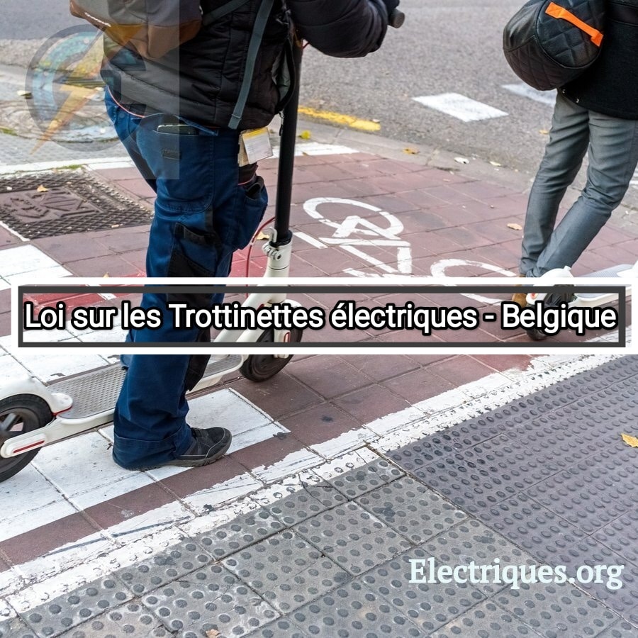loi trottinette électrique belgique 2022