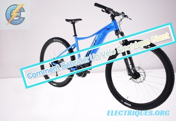 comment débrider un vélo électrique giant