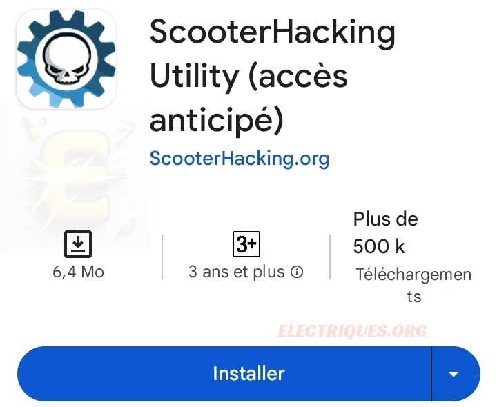 application débridage xiaomi m365 scooterHacking Utility
