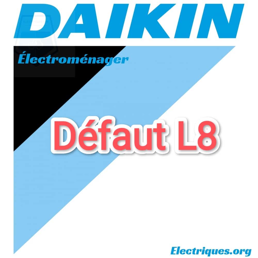 defaut l8 daikin